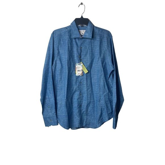 Robert Graham Mens Classic Fit Brixton Long Sleeves Button Up‎ Shirt Medium New - Picture 1 of 15